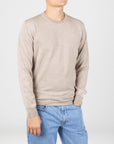 Crewneck - Ljósbrún