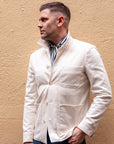 Work Jacket - Hvítur