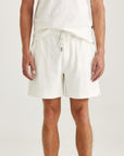 Delon Terry Shorts - Off White