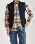 Merino Vest - Navy