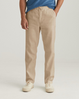 Fenix Linen Trouser - Khaki