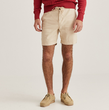 Fenix Linen Shorts - Off White