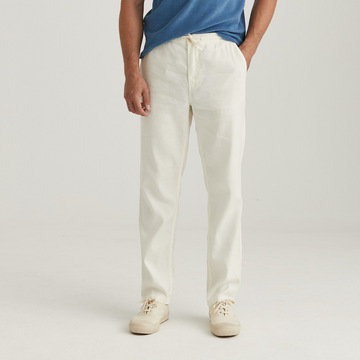 Fenix Linen Trouser - Off White