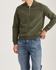 Maryon Half Zip Sweatshirt - Olive