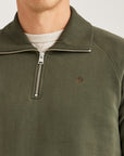Maryon Half Zip Sweatshirt - Olive