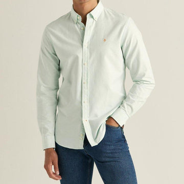 Douglas Oxford Shirt - Turquoise