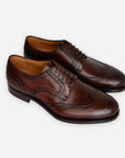 Brogue - brúnt leður