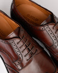 Brogue - brúnt leður