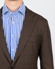 Brúnn Houndstooth