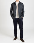 Work Jacket - Grár Flannel