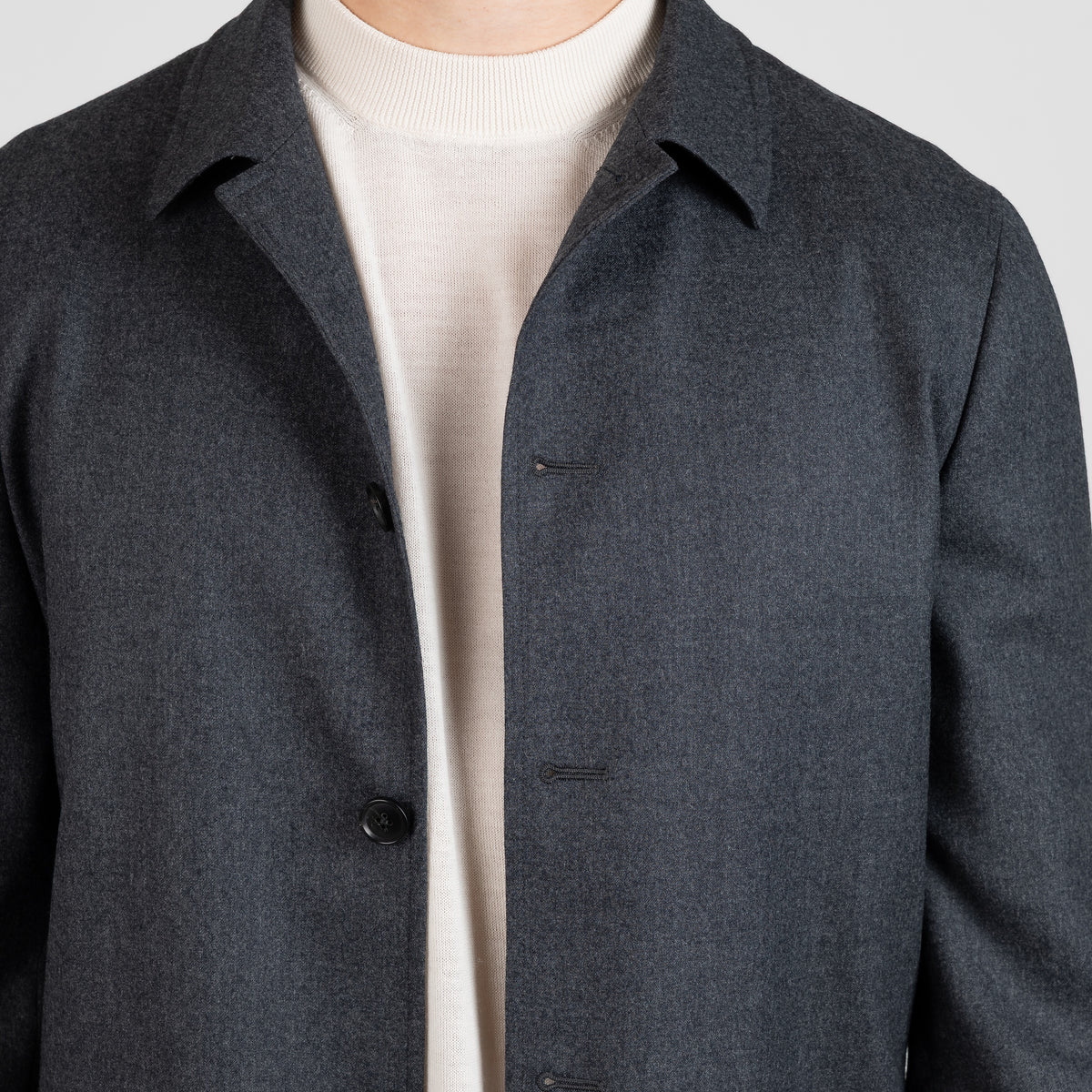 Work Jacket - Grár Flannel