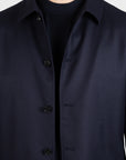 Work Jacket - Dökkblár Flannel