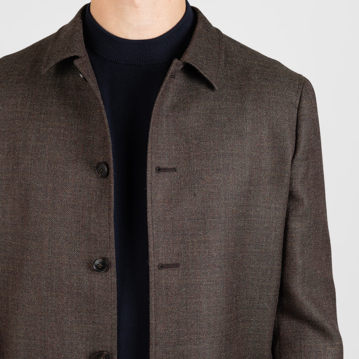 Work Jacket - Dökkbrúnn