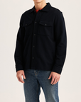 Andrew Piqué Overshirt - Old Blue