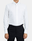 Hvít Oxford - Button Down