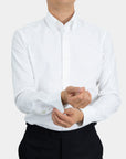 Hvít Oxford - Button Down