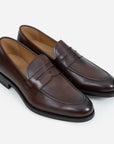 Penny Loafer - Brúnt Leður