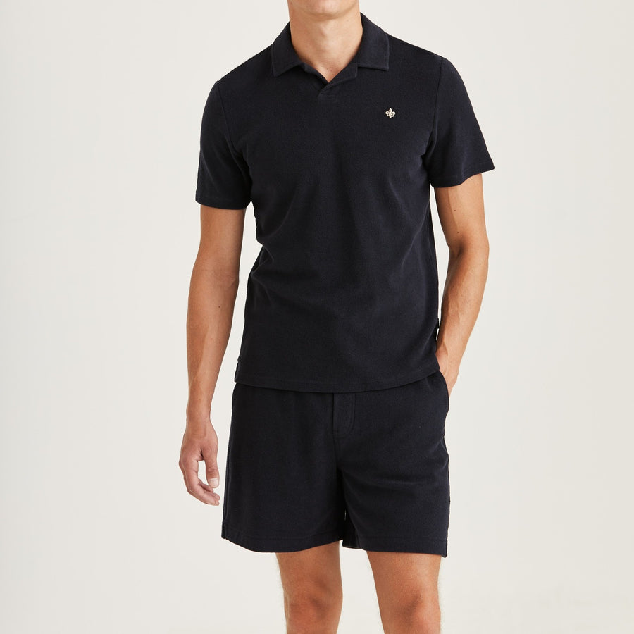 Delon Terry Shirt - Navy