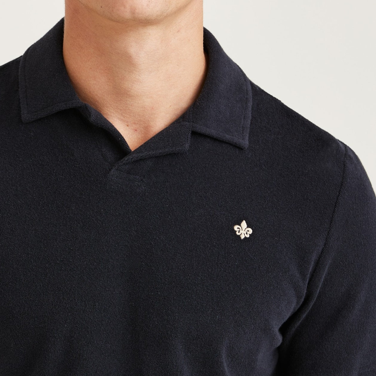Delon Terry Shirt - Navy