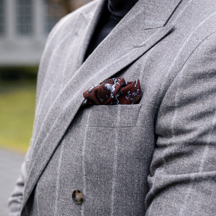 Ljósbrún Teinótt - Alpaca/Hör