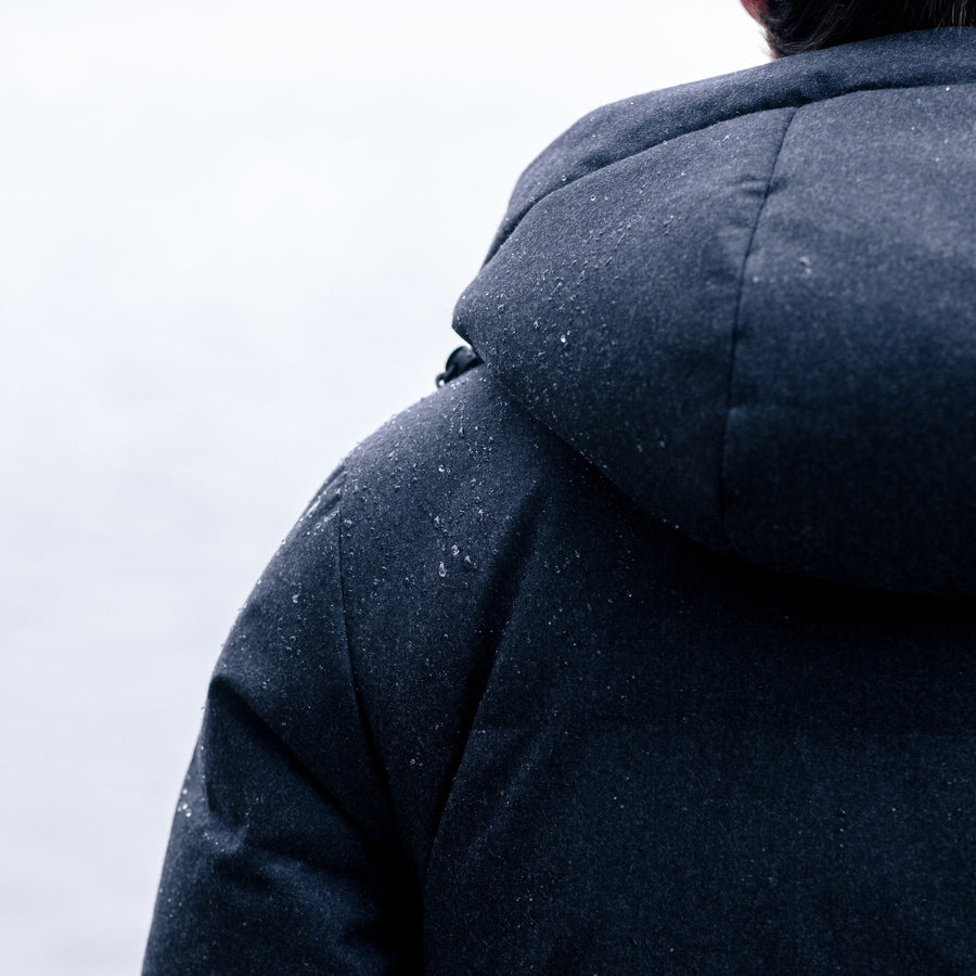 Dúnúlpa - Dökkgrá