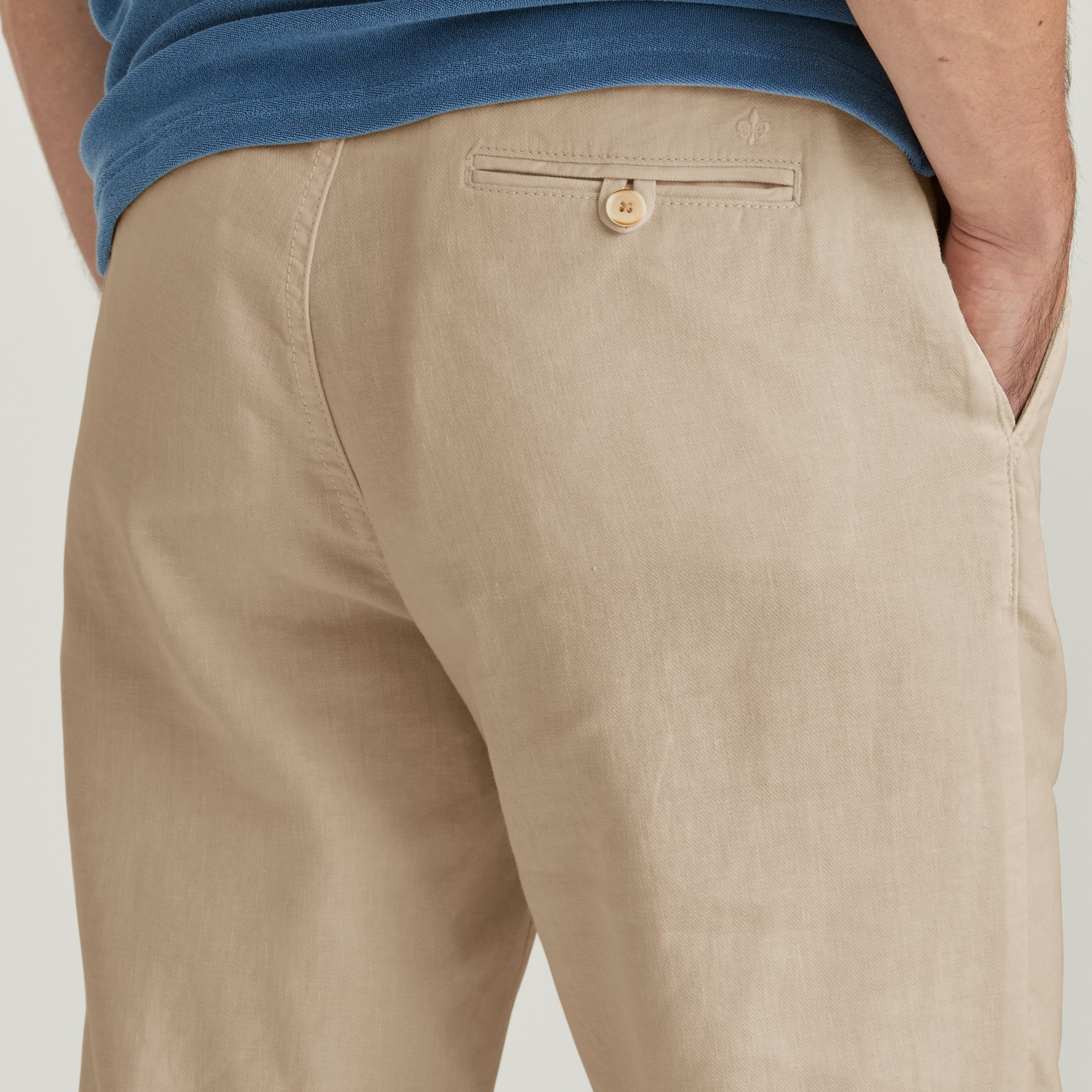 Fenix Linen Trouser - Khaki