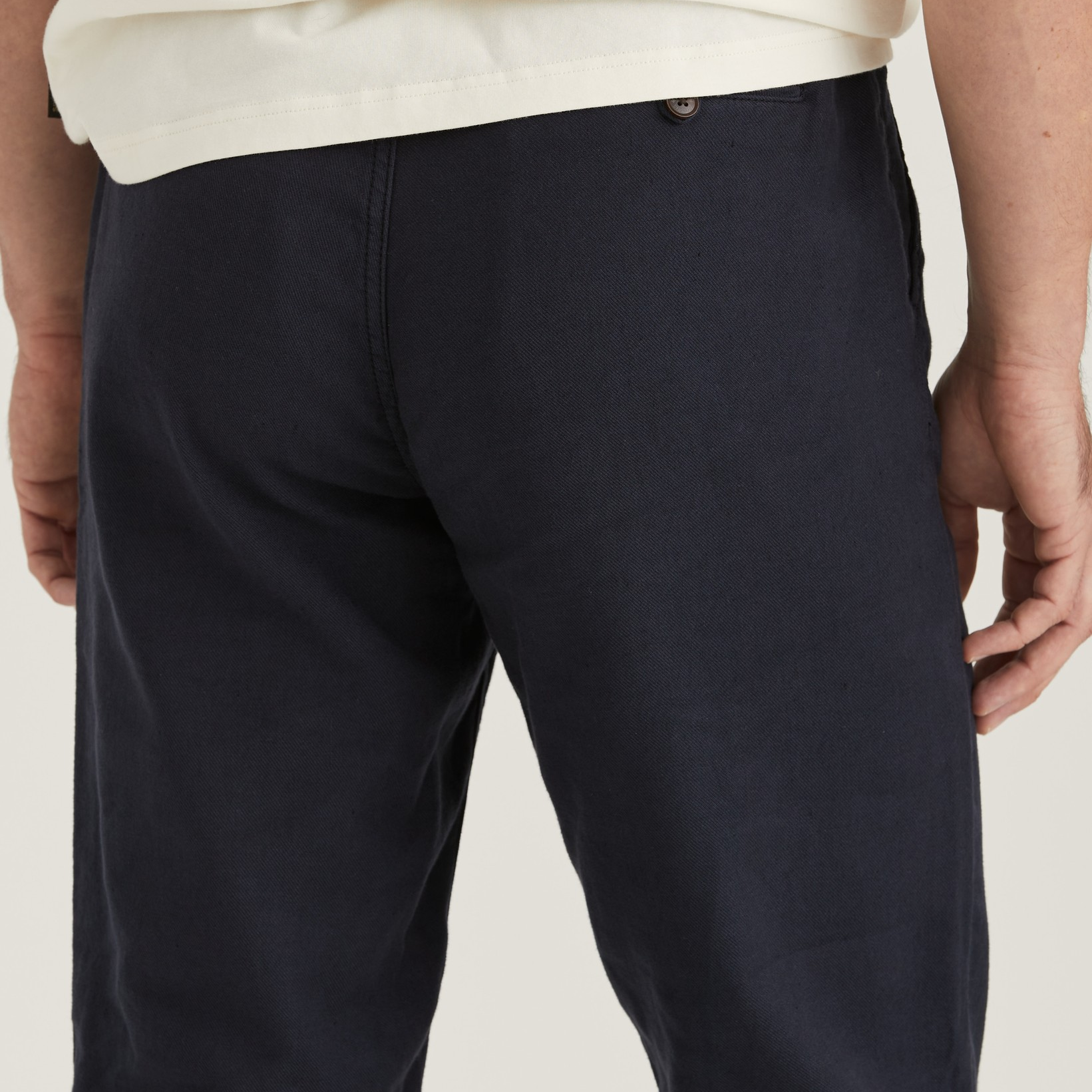Fenix Linen Trouser - Blue