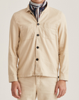 Fenix Linen Shirt Jacket - Off White