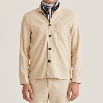 Fenix Linen Shirt Jacket - Off White