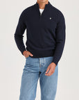 Hertford Half Zip - Navy