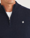 Hertford Half Zip - Navy