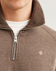 Maryon Half Zip Sweatshirt - Brown