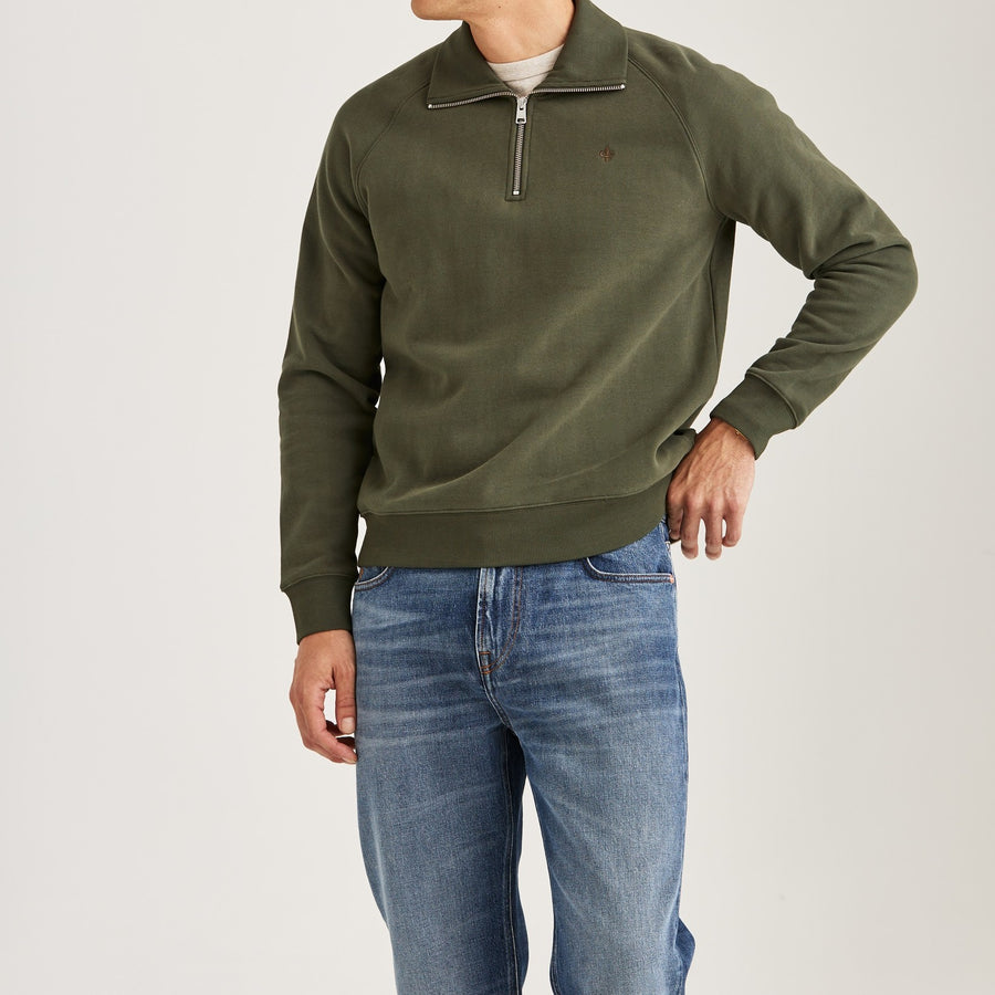 Maryon Half Zip Sweatshirt - Olive