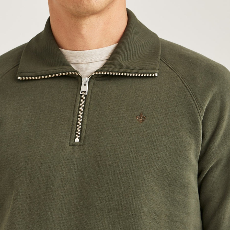 Maryon Half Zip Sweatshirt - Olive