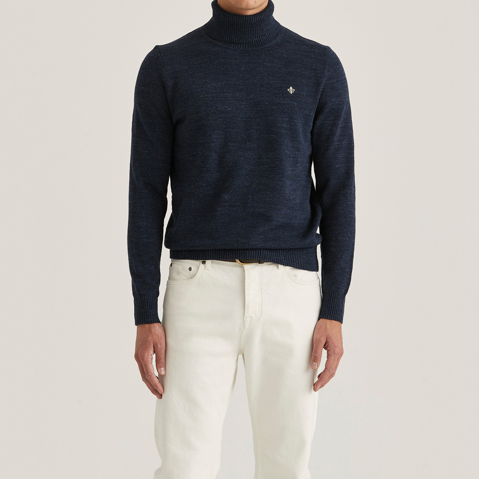 Randall Roller Neck - Navy
