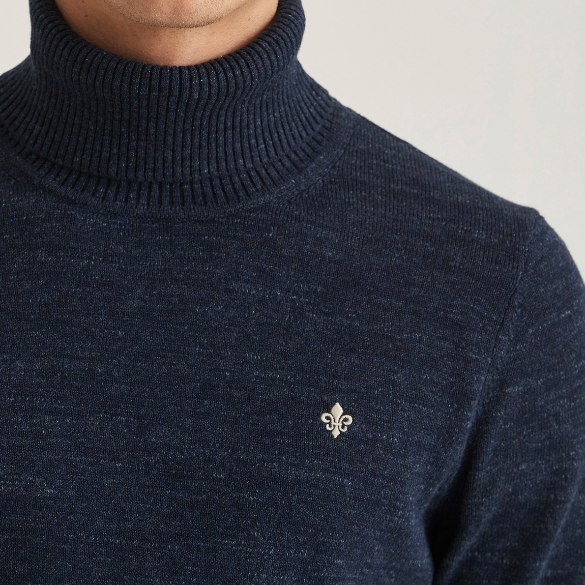 Randall Roller Neck - Navy