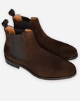 Chelsea boots - brúnt rúskinn