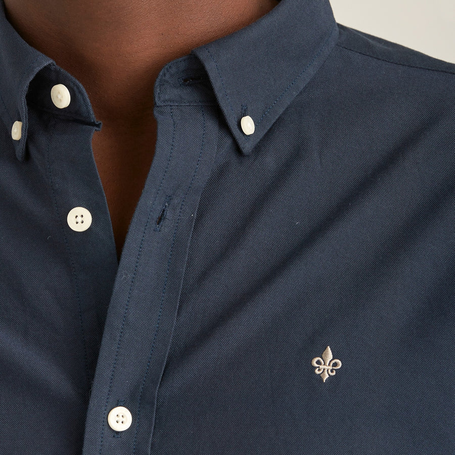 Oxford Button Down Shirt - Navy
