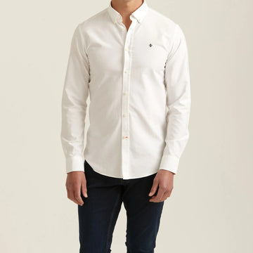 Oxford Button Down Shirt - White