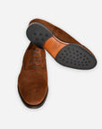 Brogue - Brúnt Rúskinn