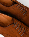 Brogue - Brúnt Rúskinn