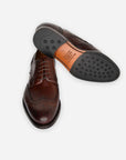 Brogue - brúnt leður